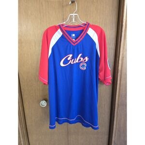 Chicago Cubs Pull over Jersey Blue True Fan XL Genuine Major League Baseball